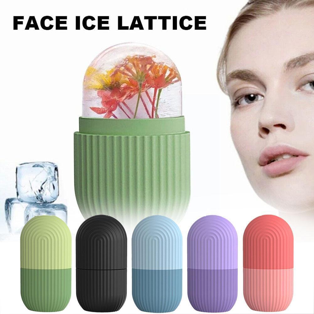 Silicone Ice Cube Tray Mold Facial Beauty Tool