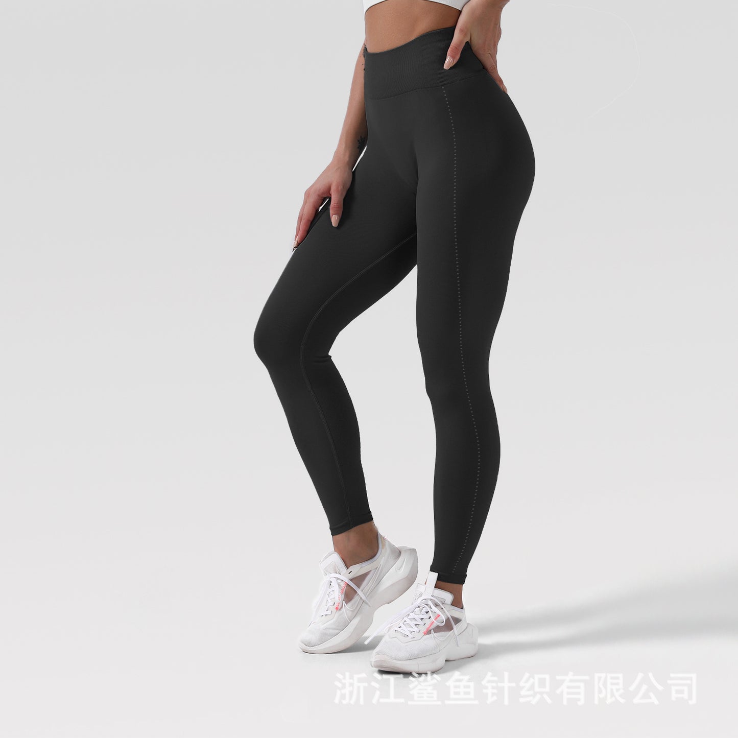 High Waist Peach Hip Fitness Exercise Yoga Pants