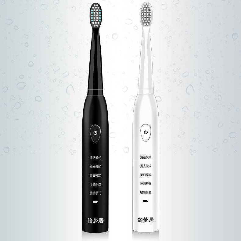 Soft Vibration Waterproof Toothbrush for Couples