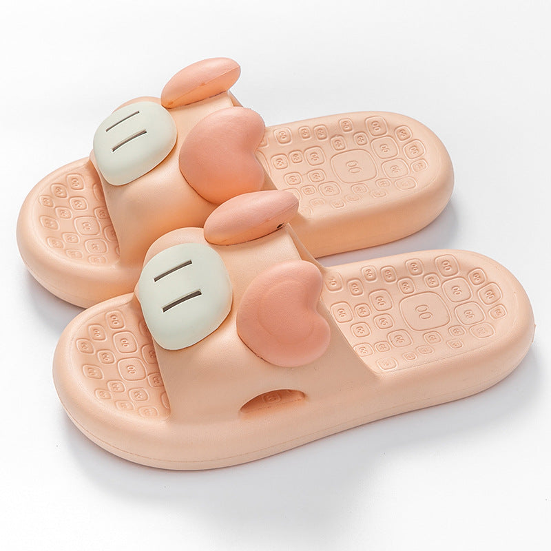Fashion Cartoon Cute Platform Slippers