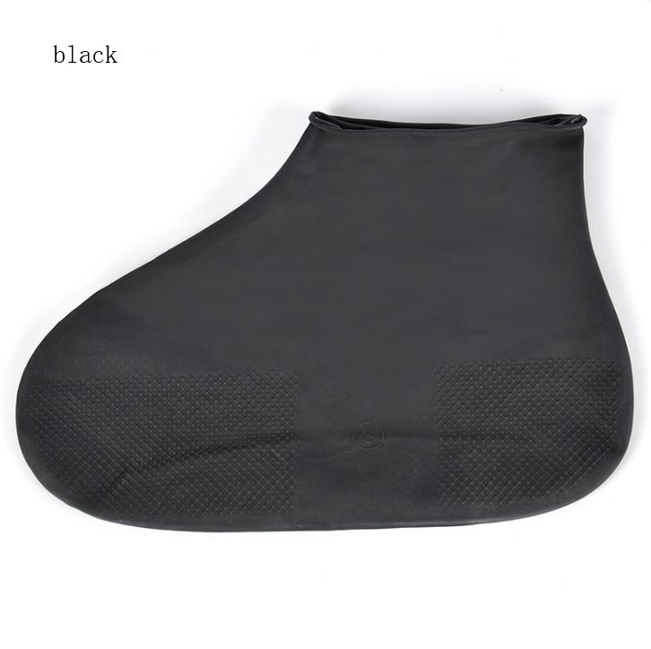 Rubber Anti-slip Waterproof Shoe Cover Reusable Rain Boot Motorcycle Bike Overshoe Blue Yellow for Men Women