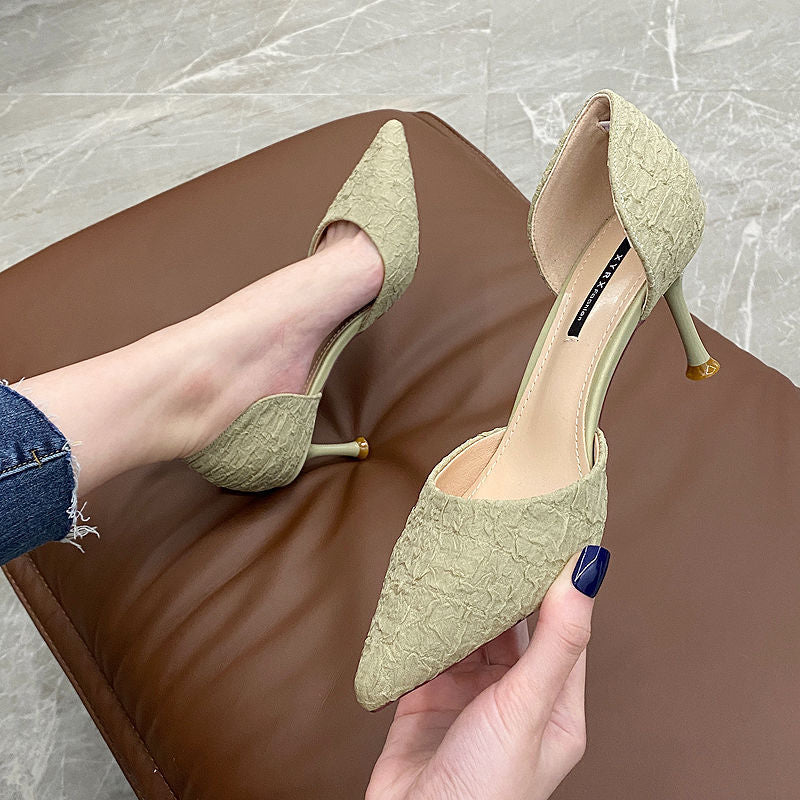 All-match Small Pointed Single Shoes Summer