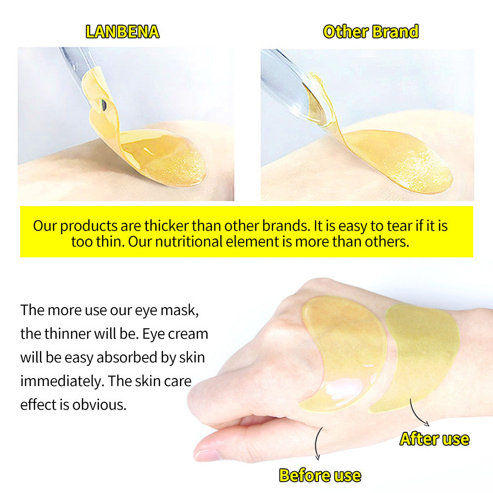 Collagen Removal Eye Puffiness Wrinkles Eye Circles Retinol Vc Hyaluronic Acid Mask