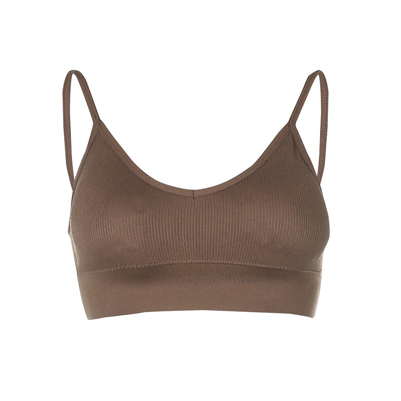 European And American Cross-Border Trend Women's Sling Slim-Fit Crop Top Women
