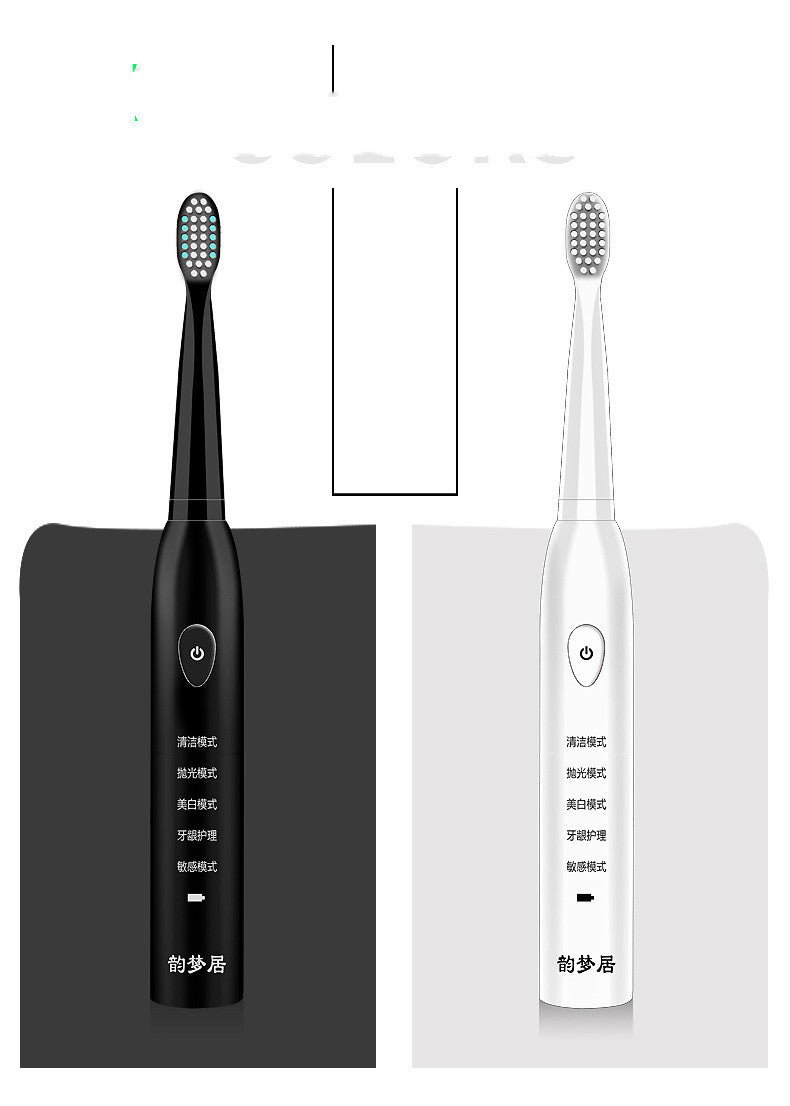 Soft Vibration Waterproof Toothbrush for Couples