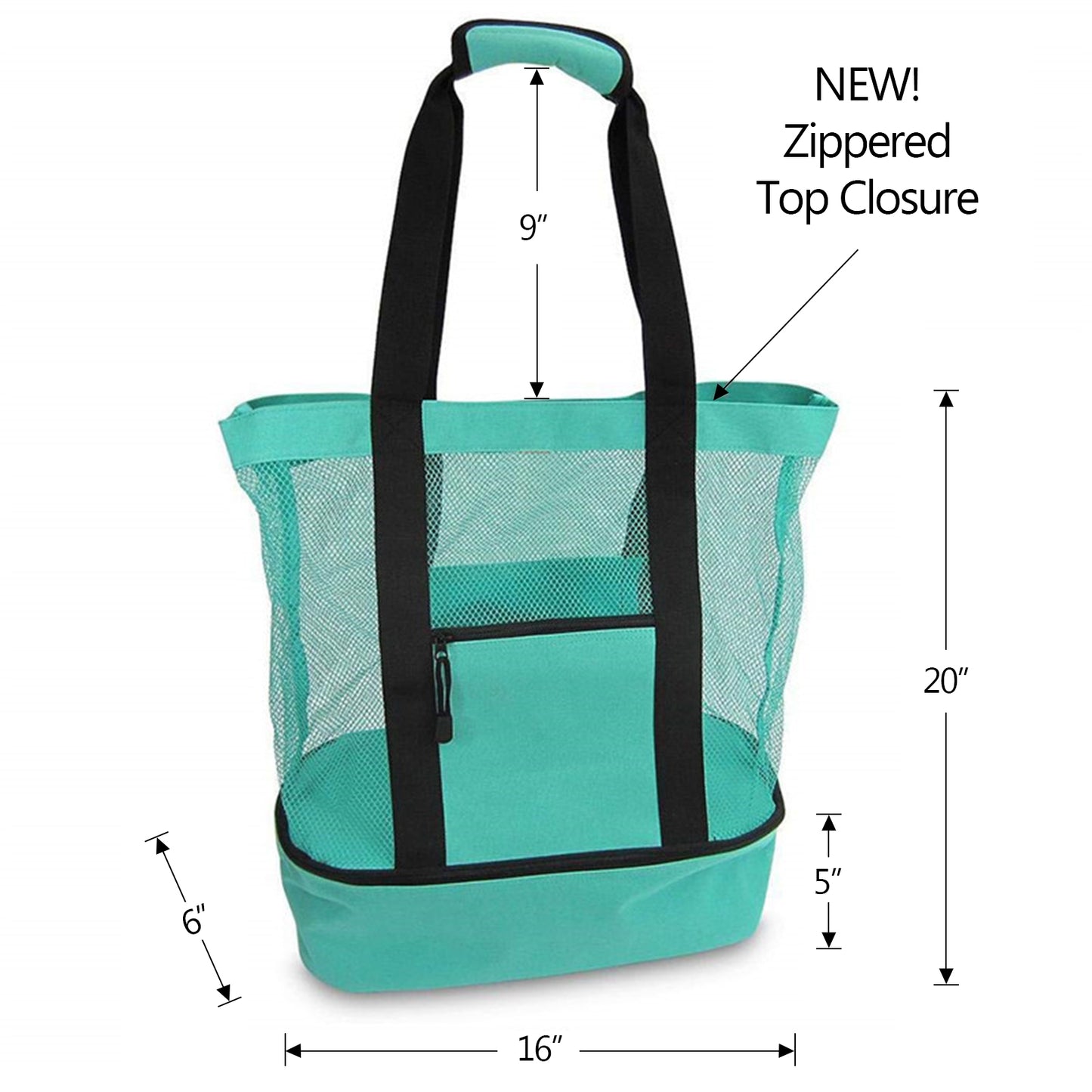 Large Capacity Canvas Single Shoulder Srorage Bag Double Layer Outdoor Travel Picnic Bag Lunch Box With Zipper