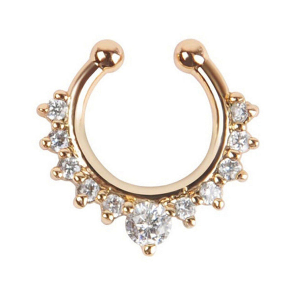 Stainless Steel Non-perforated False Nose Ring