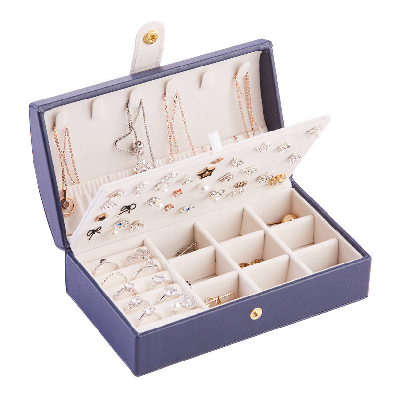 Earrings Necklace Ring Jewelry Box Earring Storage Box