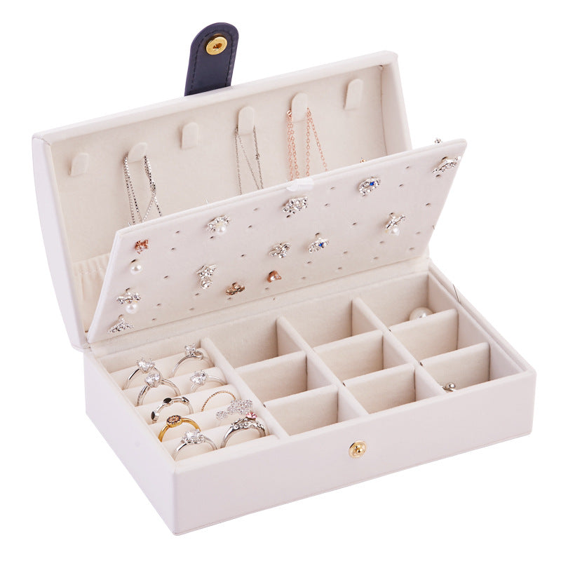 Earrings Necklace Ring Jewelry Box Earring Storage Box