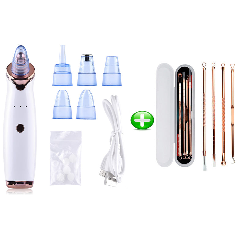 Electric blackhead scrubber