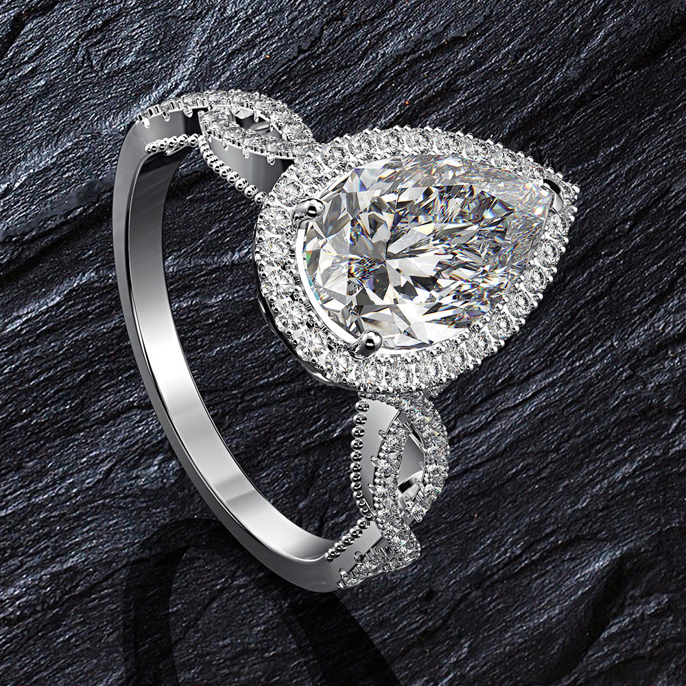 3 carat creative ring