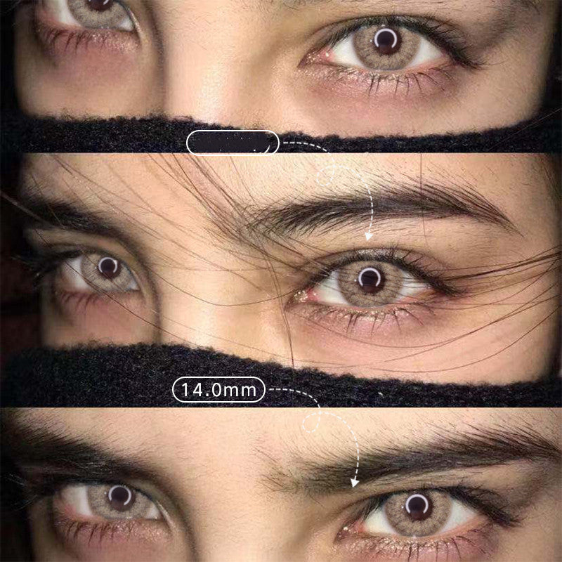 2 pieces of Russian girl blue color contacts