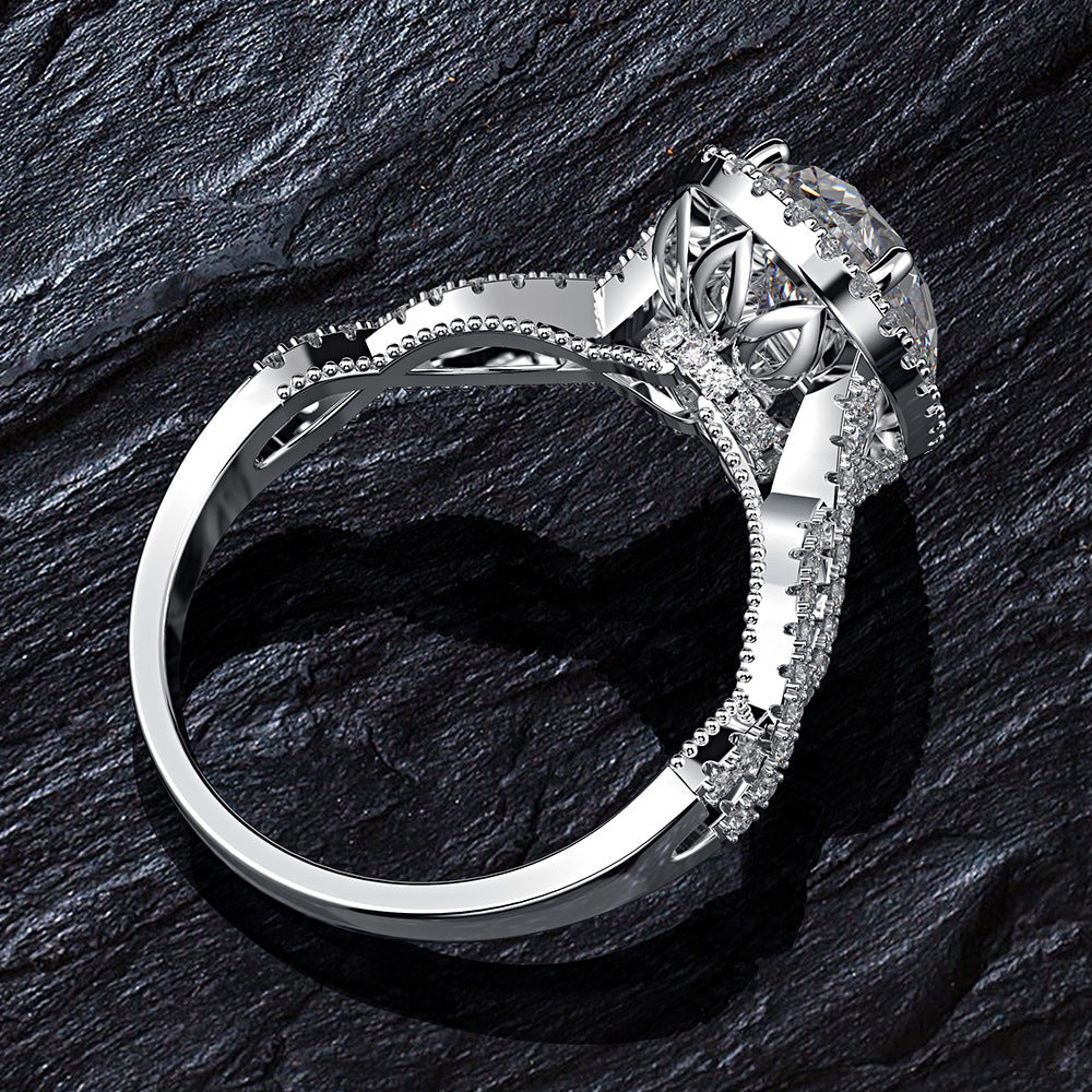 3 carat creative ring