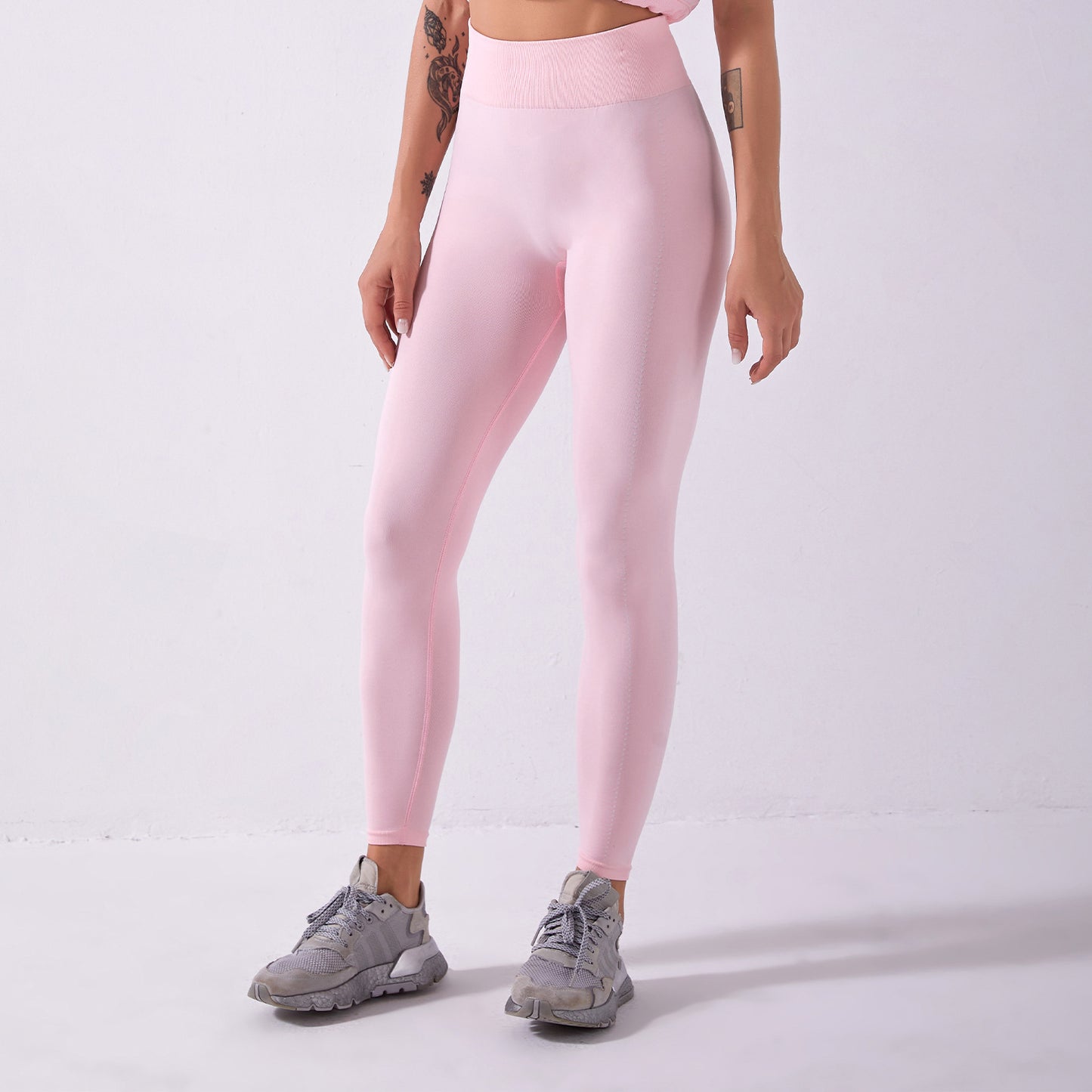 High Waist Peach Hip Fitness Exercise Yoga Pants