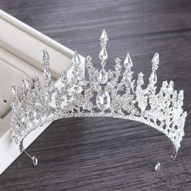 Bridal Crown Headdress Cross-border Rhinestone Hair Accessory