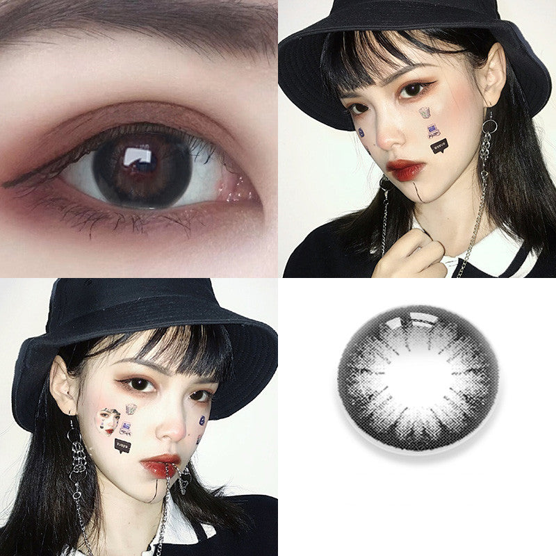 2 pieces of Russian girl blue color contacts
