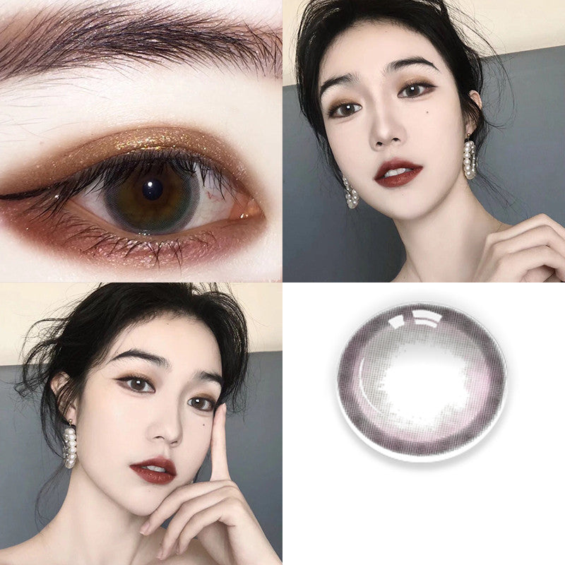 2 pieces of Russian girl blue color contacts