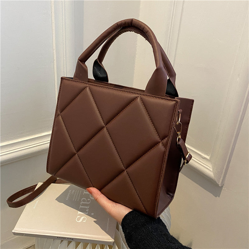 Ladies Fashion Personality Simple Small Square Bag