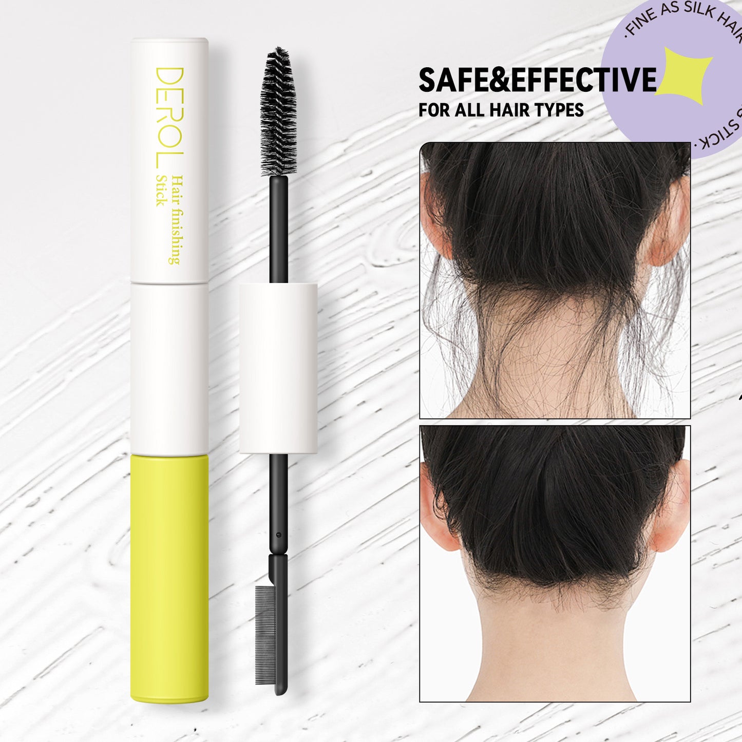Double-headed Broken Finishing Serum Fixed Hair Balm