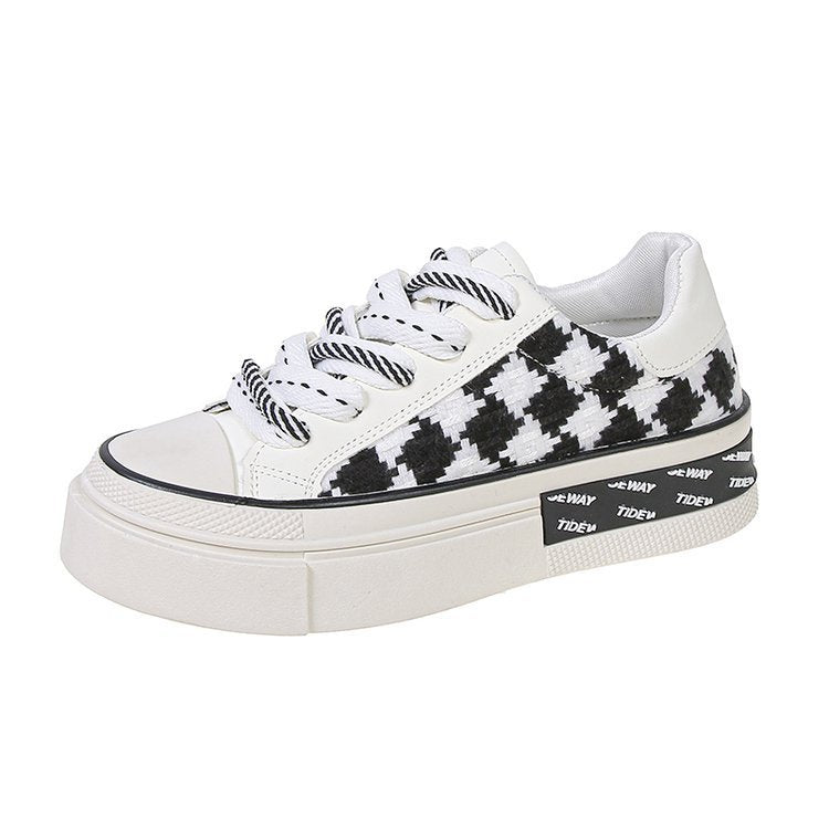 Breathable Thin Niche Original Fashion Canvas Shoes Women's Style