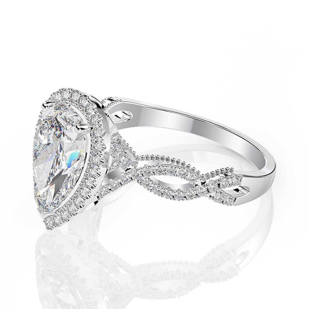 3 carat creative ring