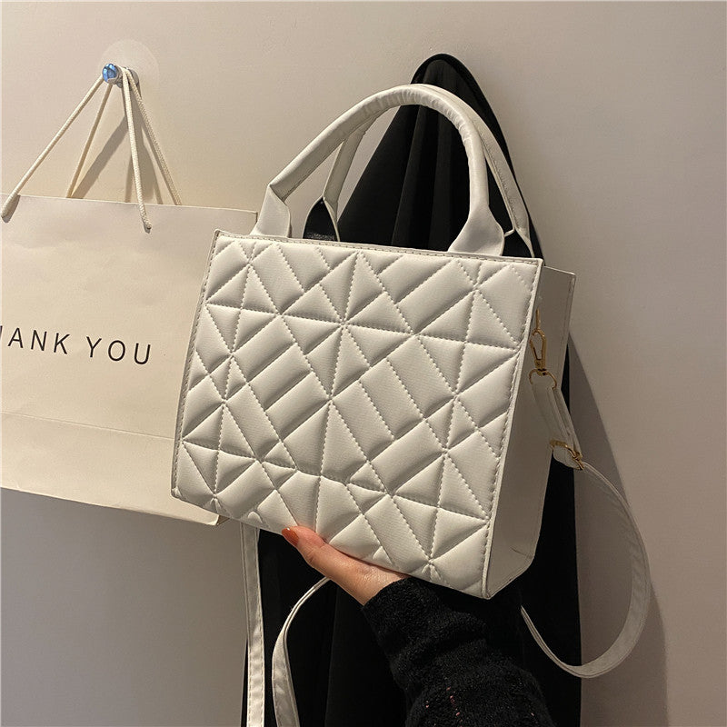 Ladies Fashion Personality Simple Small Square Bag