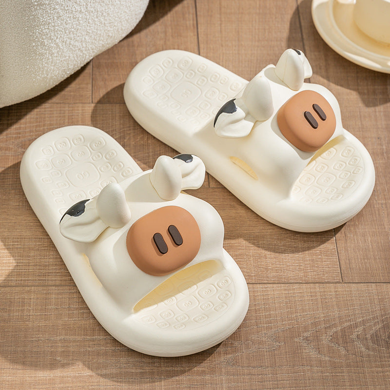 Fashion Cartoon Cute Platform Slippers
