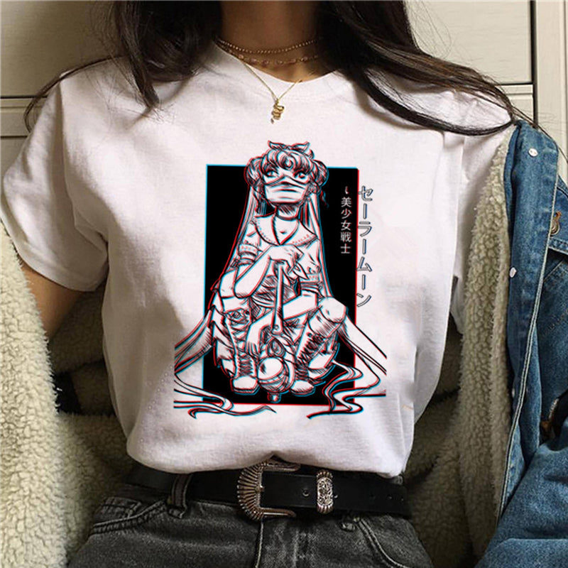 Women's Printed Feminism Print Ladies Short Sleeve T-shirt