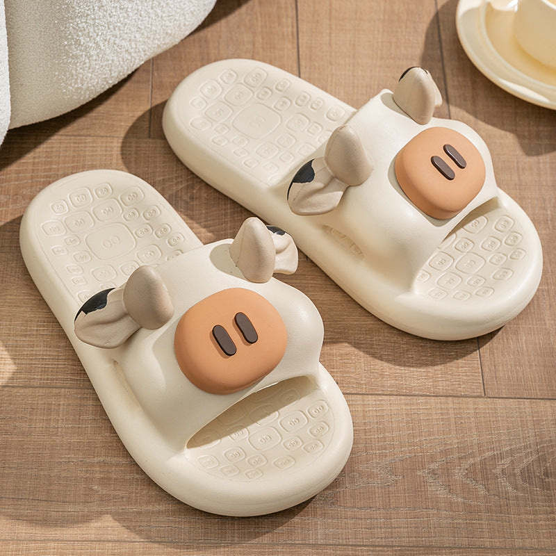 Fashion Cartoon Cute Platform Slippers