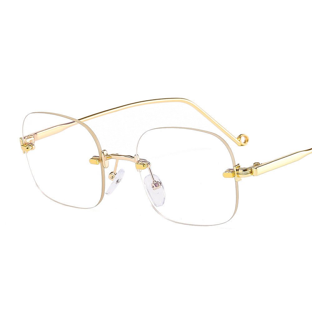 Fashion New Multicolor Metal Square Sunglasses