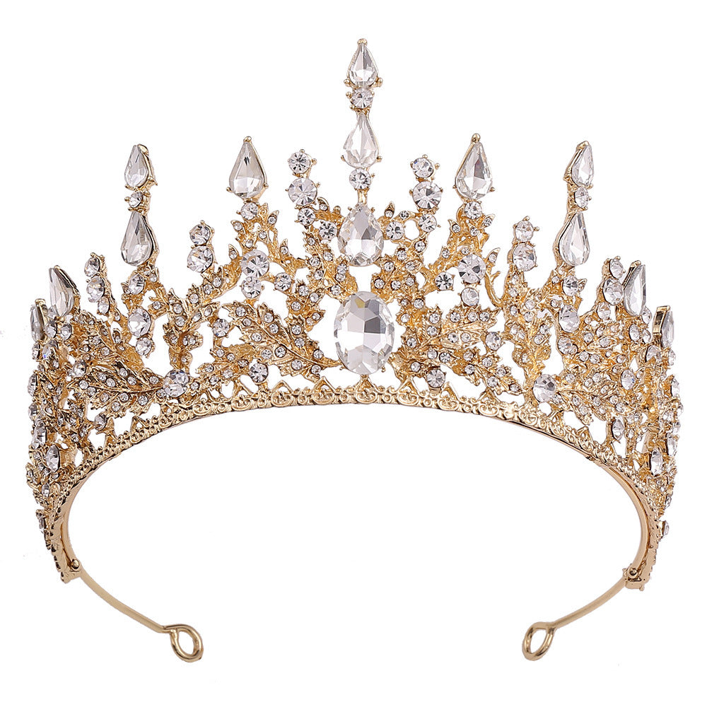 Bridal Crown Headdress Cross-border Rhinestone Hair Accessory