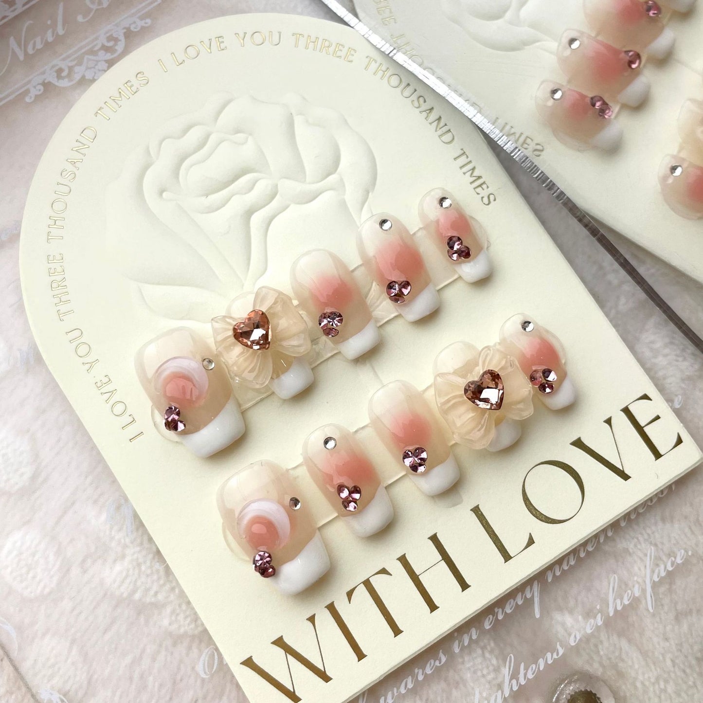 Handmade Real Shot Nail Stickers