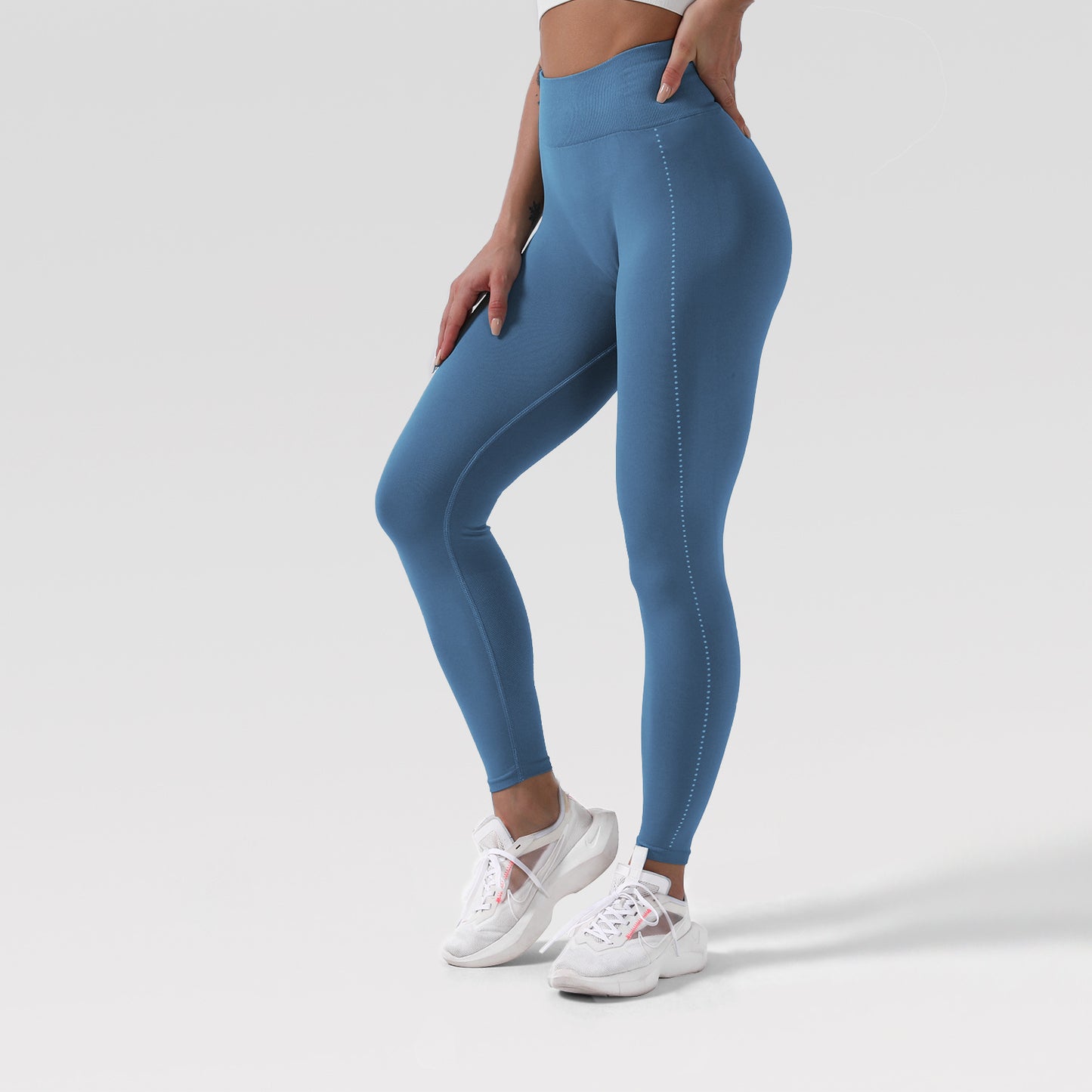 High Waist Peach Hip Fitness Exercise Yoga Pants