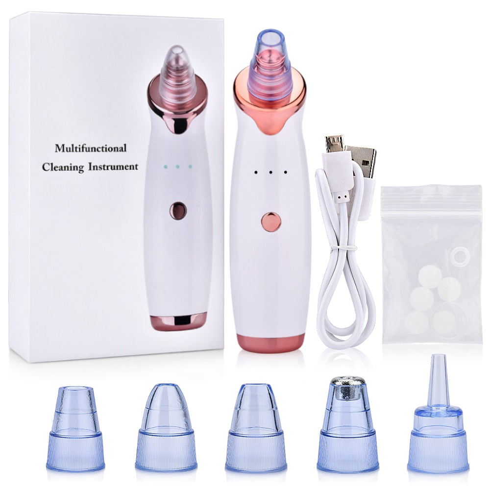 Electric blackhead scrubber