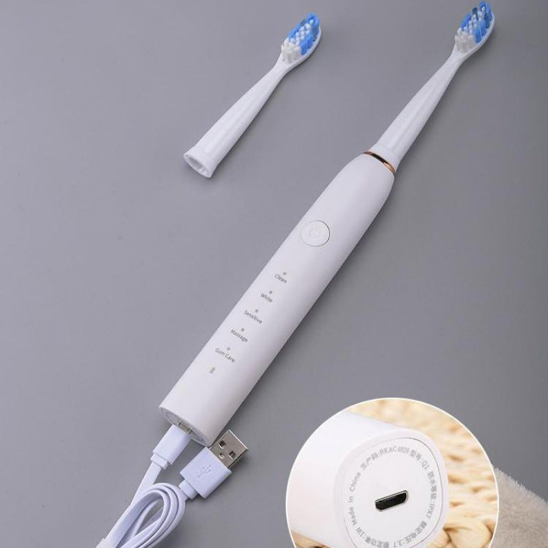 Ultrasonic Electric Toothbrush Is Waterproof
