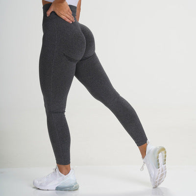 High Waist Peach Hip Fitness Exercise Yoga Pants