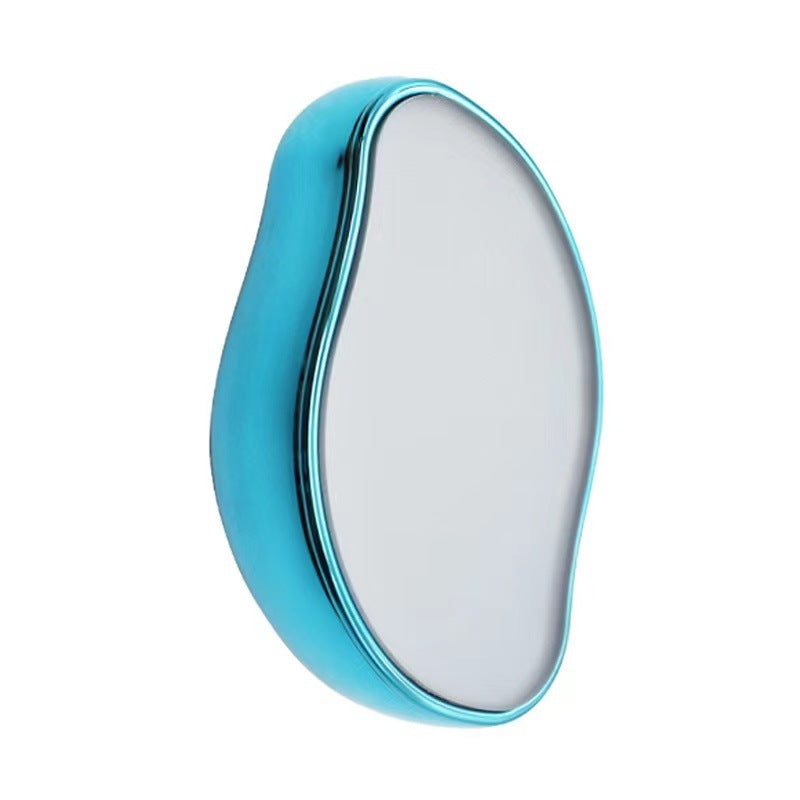 Glass razor for hair removal and peeling