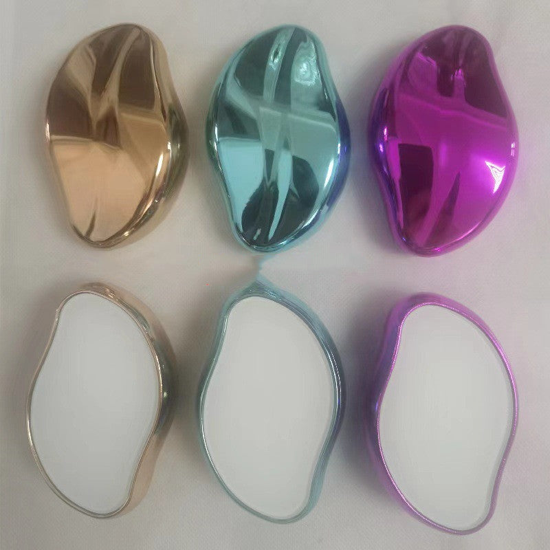 Glass razor for hair removal and peeling
