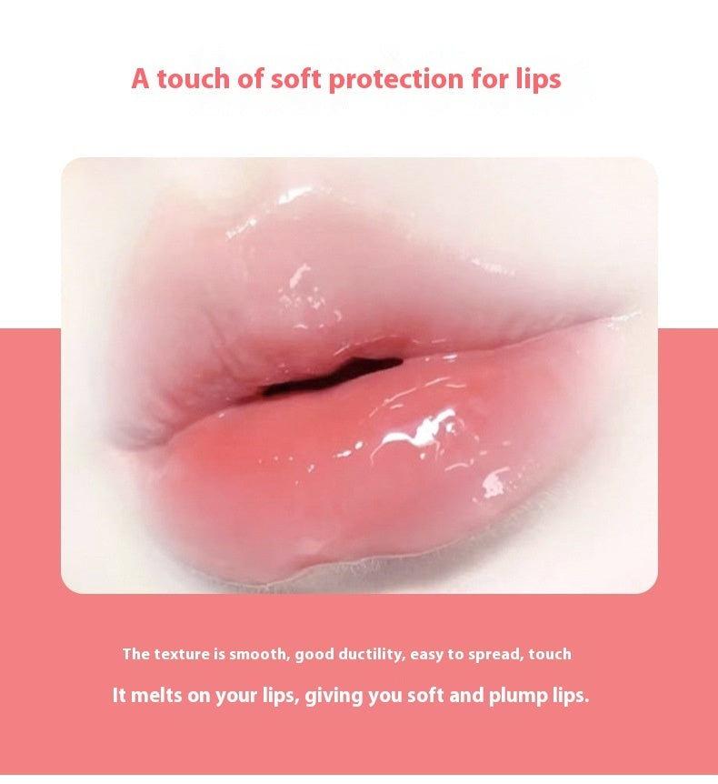 Women's Cherry Blossom Honey Moisturizing Rich Moist Tender Oil Rich Moist Water Locking Not Oily Lipstick