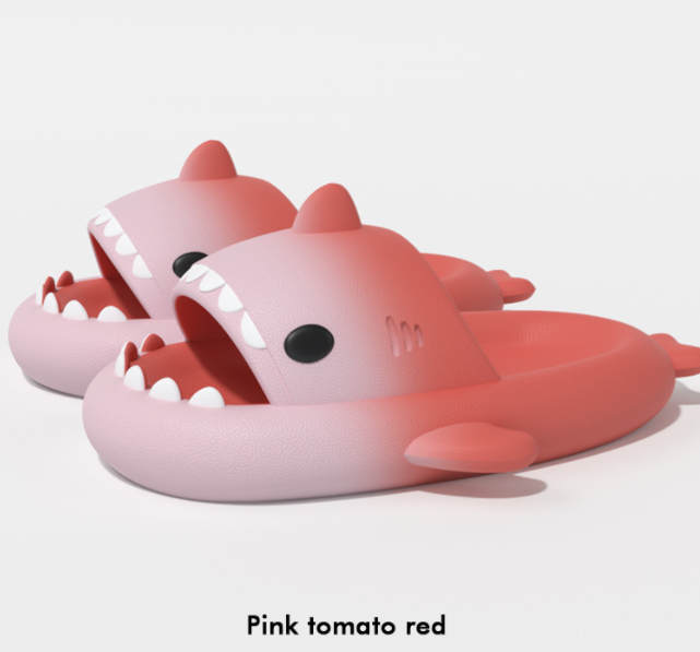 Gradient Shark Slippers women's Home Bathroom Non-slip