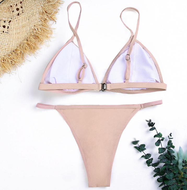 Women's Luxury Bling Diamond Bikini Set 2021 Women Push Up Bikini Set Swimsuit Crystal Bathing Suit Brazilian Low Waist Swimwear