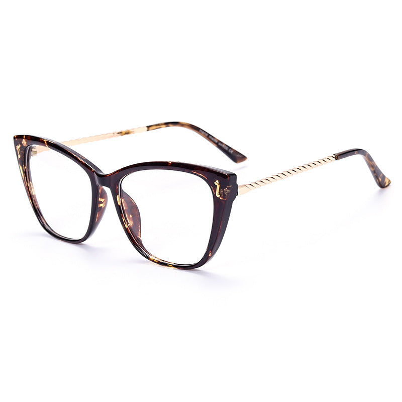 Trend Fashion Retro Metal Flat Mirror Optical Glasses Frame Hipster Frame Mirror Fashion Sunglasses