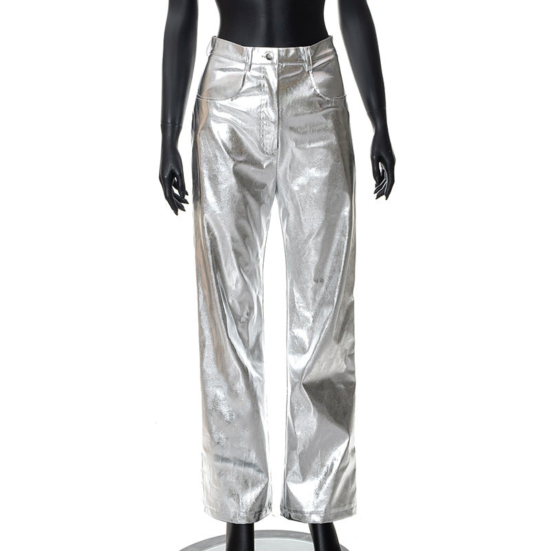 New Fashion High-waist Casual Pants