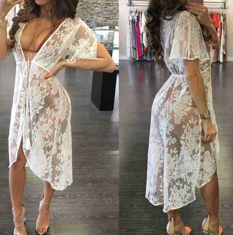 Bikini Cover Up Swimwear Women Cover-up Bikini Swimsuit