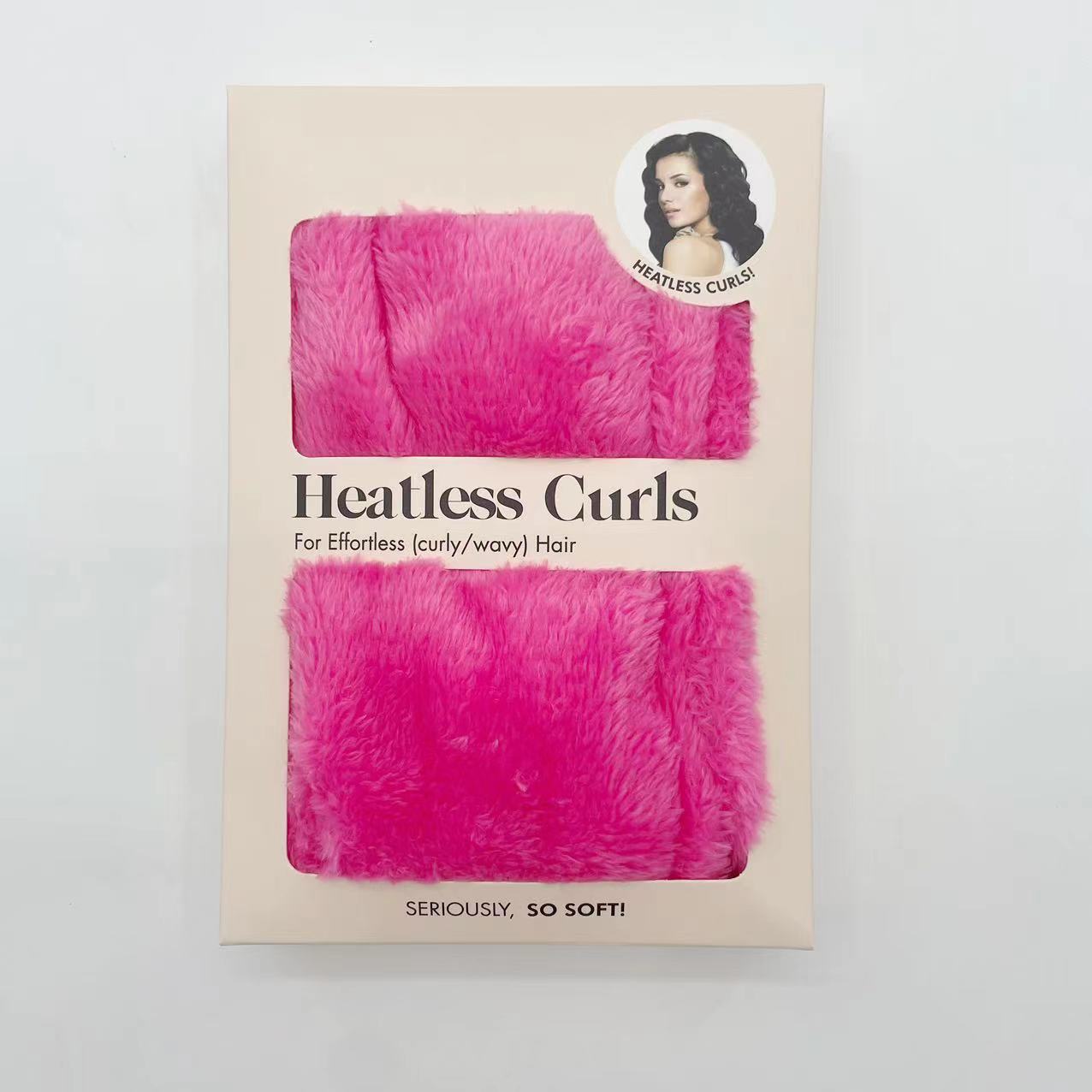 European And American Hair-free Ring Heat-free Hair Curler Flannel