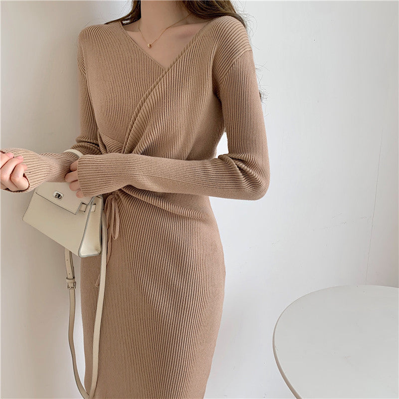 Women's New Slim Fitting Sweater Skirt