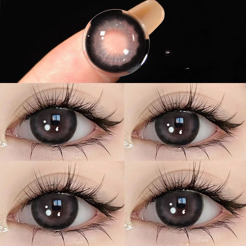 Blueberry Treasure Pearl Blue Large Diameter Meitong Contact Lens Thrown On The Moon