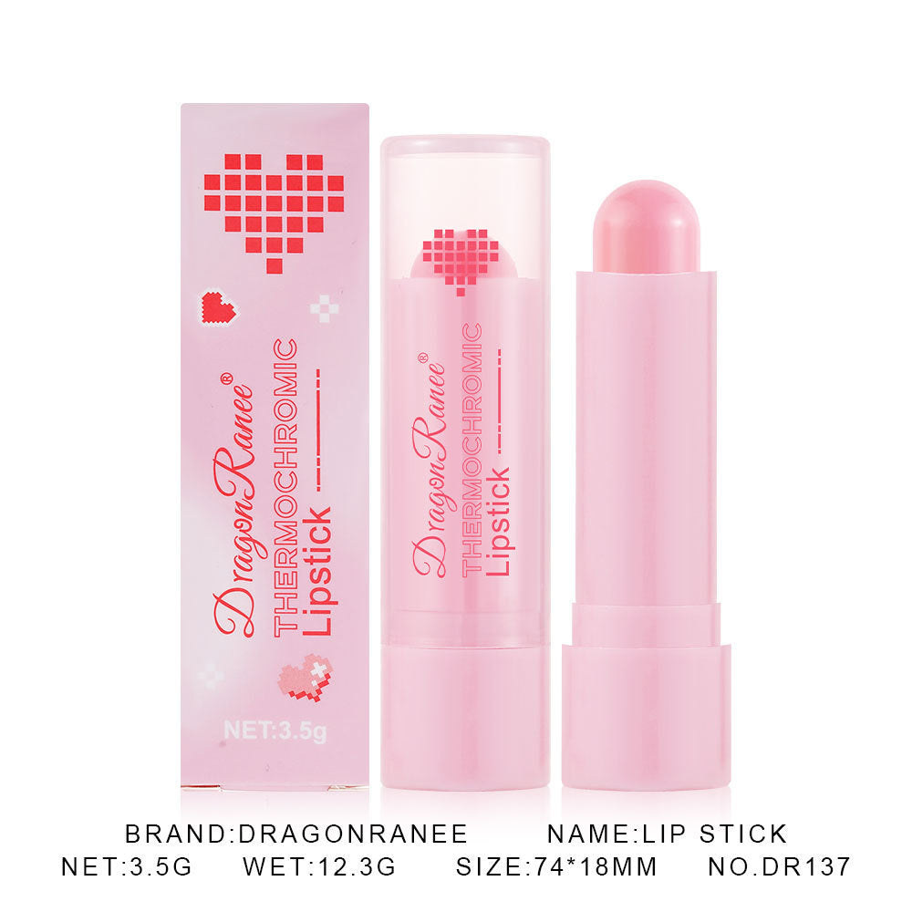 Lip Balm Lipstick Female Temperature-sensitive Color-changing Moisturizing Non-decolorizing