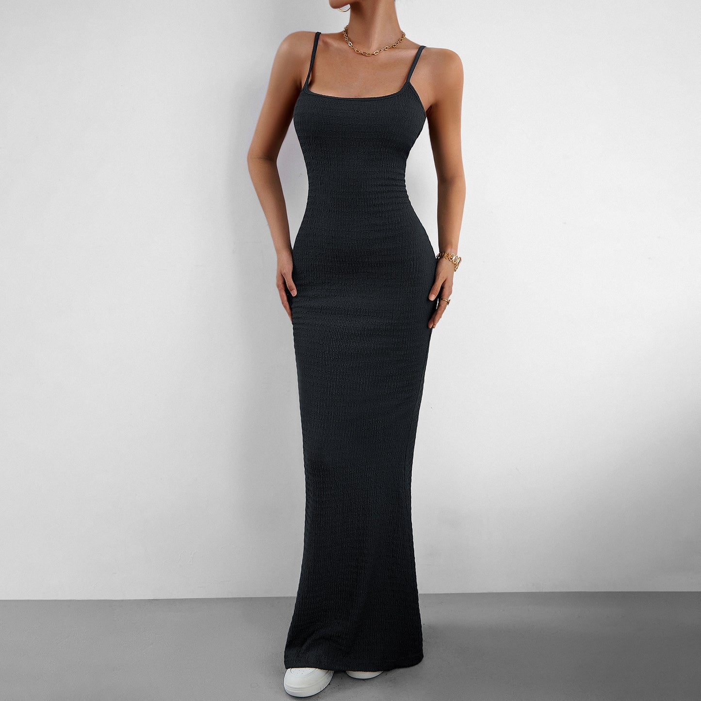 Women's Fashion Hip Slim-fit Suspender Dress