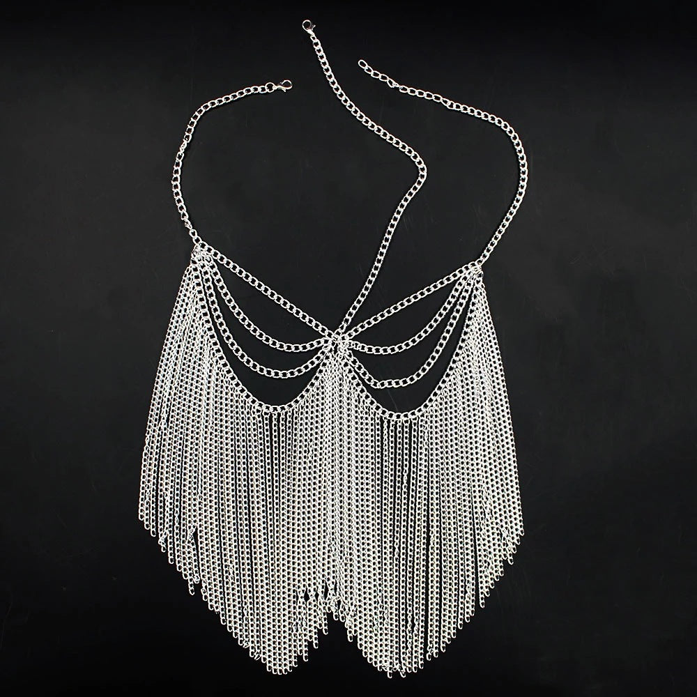 Women's Ethnic Style Su Shui Diamonds Hair Chain Mask
